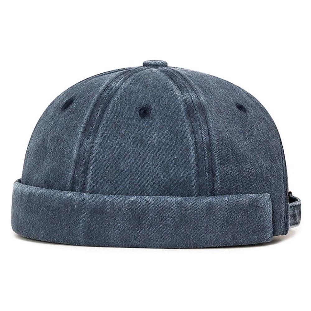 Brimless Beanies Hats Cotton Landlord Hat New Hip Hop Hats  Women