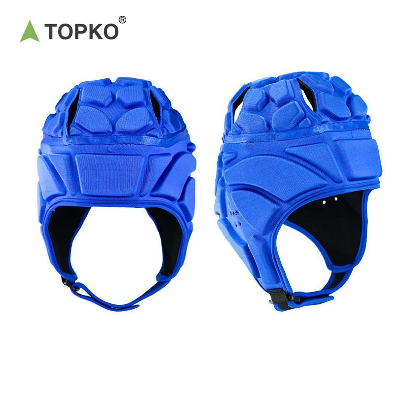 TOPKO  Goalie Helmet  Soccer Goalie Rugby Roller Skis Skaterd HELMET   Riding HELMET