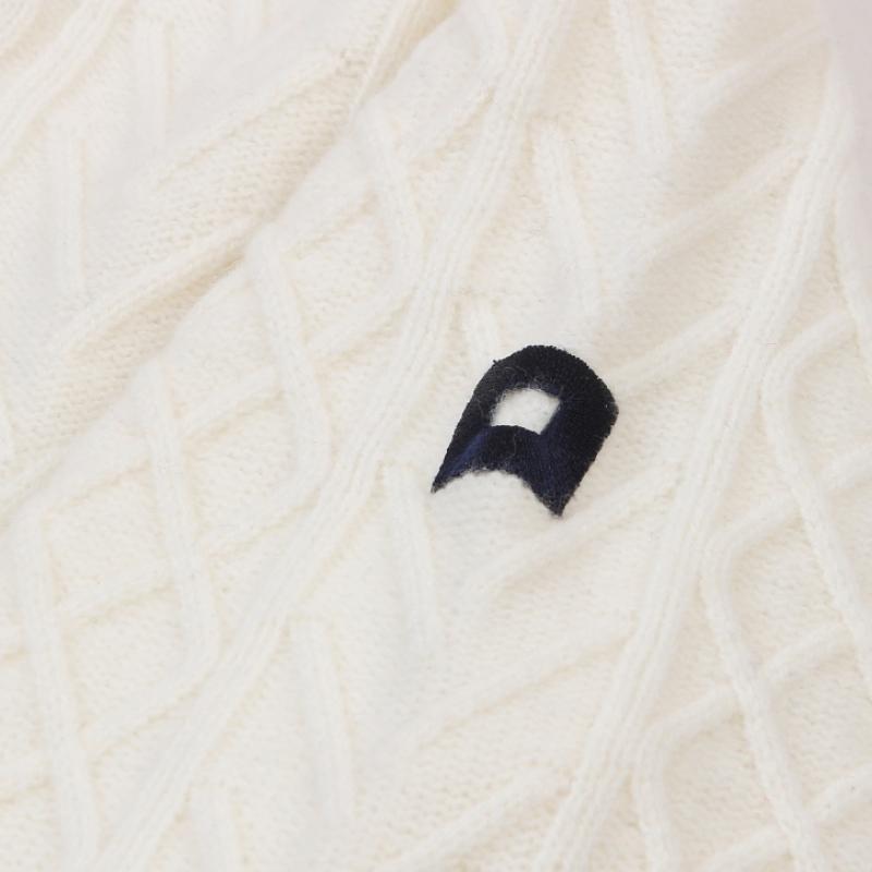 Onoff Men S caShmere Windproof Hoodie caSual Cardigan Of2802gb White