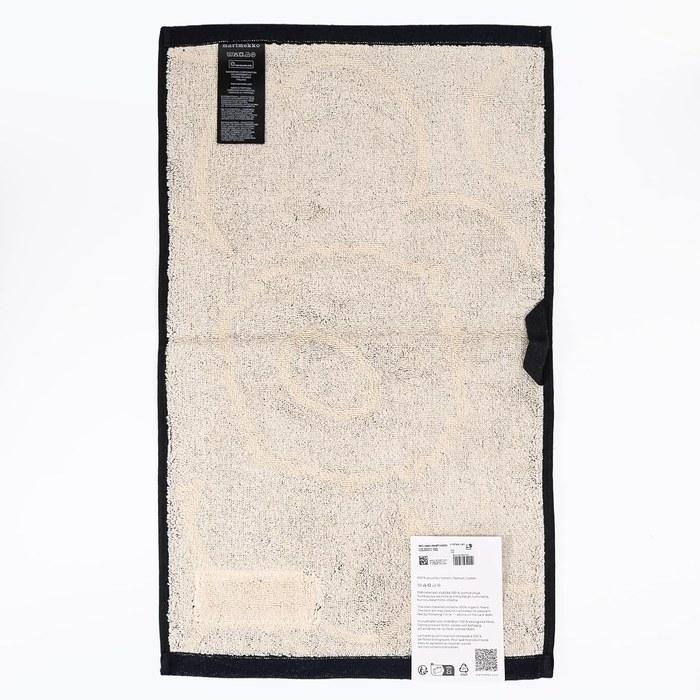 Marimekko Piirto Unikko Guest Towel Women's 52_1_52249473798 Black x Ivory