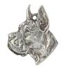 Great Dane I – Silver-plated dog pendant, handbag decoration | Art-Dog