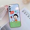 Чехол для телефона Chibi Maruko Chan для Samsung Galaxy S21 S22 S23 S24ULTRA S25ULTRA FE Ultra Plus5G A52S S26 Мягкий чехол