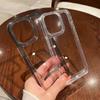 Силиконовый прозрачный противоударный чехол для телефона для IPhone 17 Pro Air 16 15 14 13 12 11 Pro Max XS XR 7 8 Plus Прозрачная защитная крышка