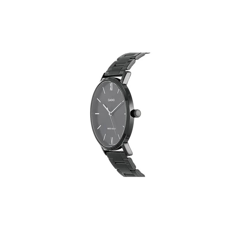Casio Мужские Черные Часы MTP-VT01B-1B-