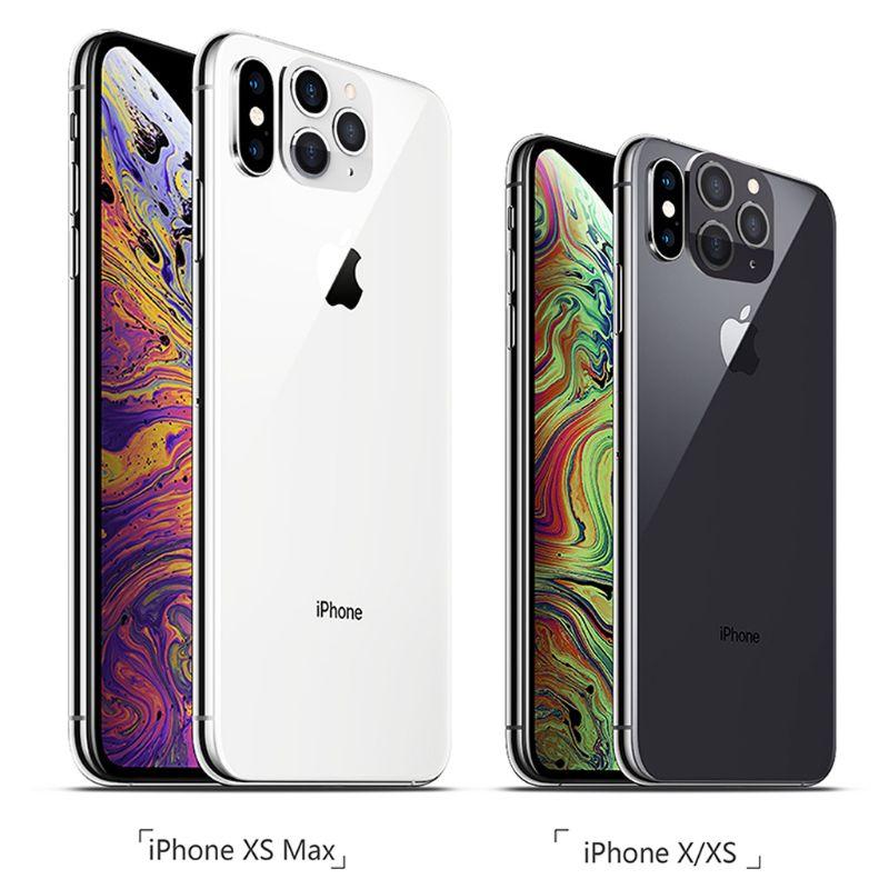 Новая крышка объектива камеры для iPhone X XS / XS MAX Seconds Change для iPhone 11 Pro