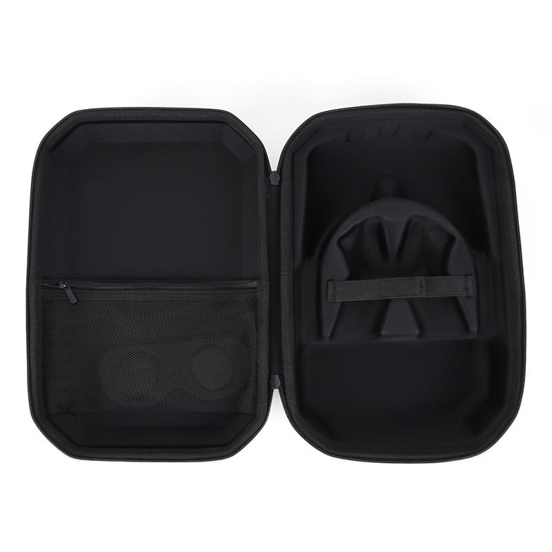 Чехол для переноски с крышкой объектива, водонепроницаемая дорожная сумка для хранения дома, противоударный сетчатый карман для аксессуаров для гарнитуры Meta Quest 3 VR