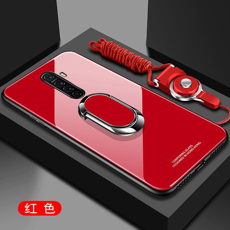 Для OPPO Realme X2 Pro 6 Pro XT k5 Чехол из закаленного стекла с магнитным кольцом-подставкой Чехол для телефона для OPPO Reno 3 2Z 2F Защитная задняя крышка