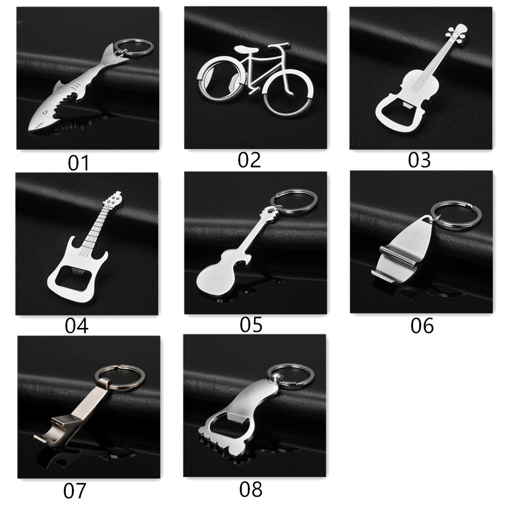 Ornament Corkscrew Key Chains Key Rings Bottle Opener Beer Opener Key Rings Bottle Opener Keychain