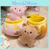 Butter Plush Bear Toy Honey Pot Series Pendant Stuffed Animal With Cotton Pp