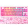 Razer Ornata V3 Tenkeyless Hello Kitty and Friends A Keyboard with Mechanical Membrane Switches for a Satisfying Dedicated Backlit Media RGB Hello