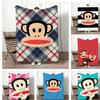 Арт Иллюстрация P-Paul Frank Плед Легкий 240 г Фланелевое одеяло Мягкий Для чувствительной кожи Для летнего охлаждения