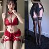 Сексуальное белье чрезвычайно соблазнительное сексуальная горничная чистое желание белье с разрезом милый раб флирт свободный открытый костюм
