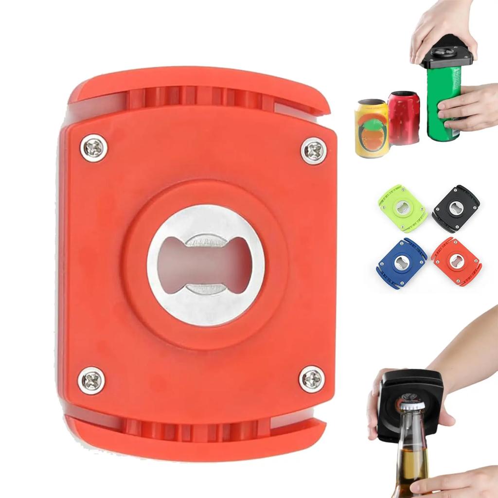 Soft Edge Sue Can Opener, Drop Top Opener, Beer Can Opener, Can Cutter Top Remover, Handheld Safe Manual Can Opener, Smooth Edge