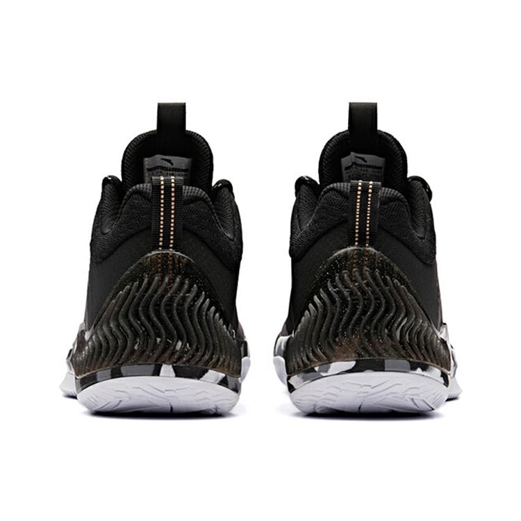 Anta Баскетбольные кроссовки Dagger 2 Low top Мужские Черный Белый Серый 11841304-8
