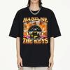 Футболка с рисунком «Hand Me The Keys Meme», мужская модная винтажная футболка с коротким рукавом, унисекс, 100% хлопок, повседневные футболки большого размера