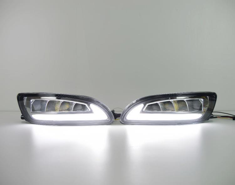 Светодиодные дневные ходовые огни и противотуманные фары для Lexus RX/Toyota Harrier 2003-09