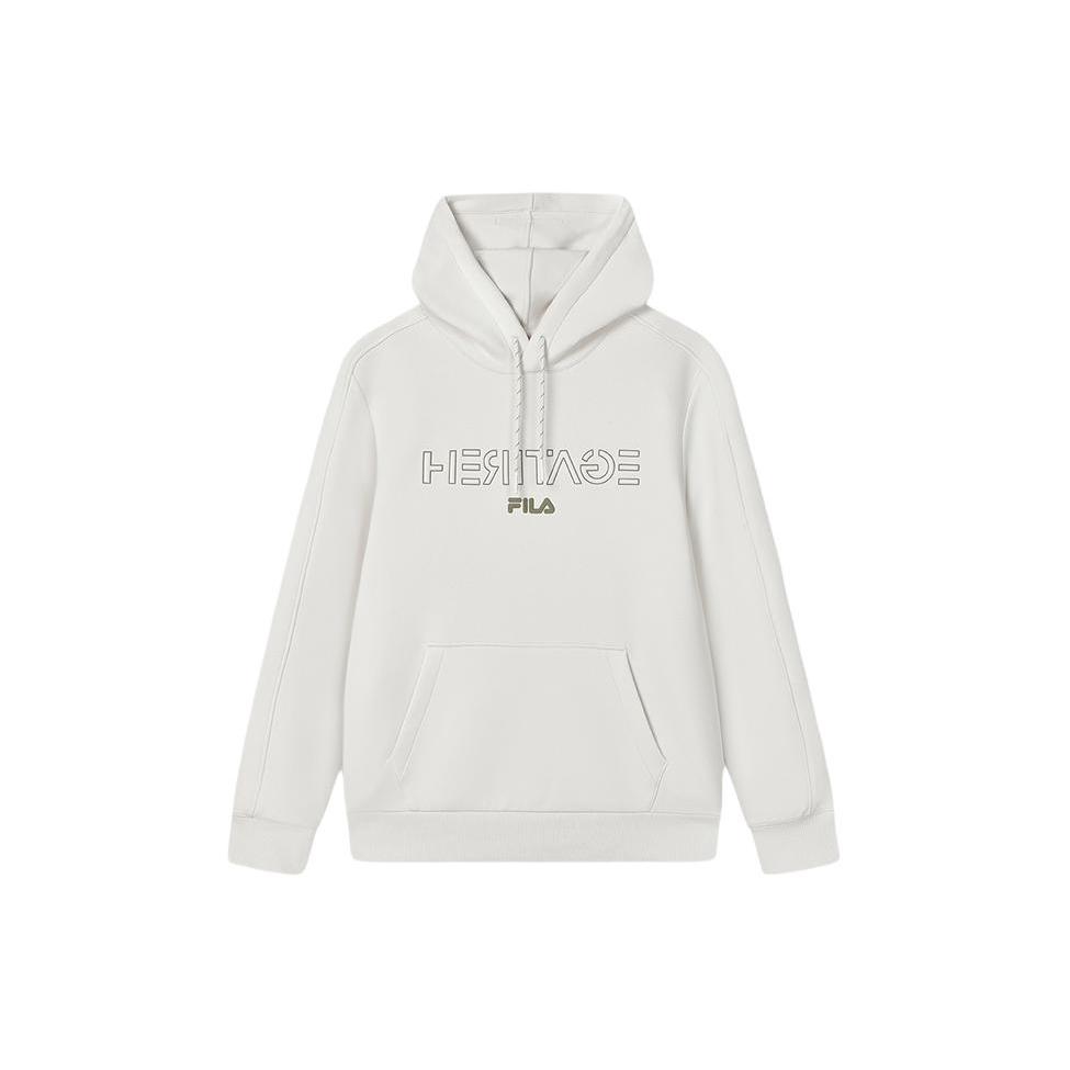 New FILA Sweatshirt Men's White Sand Gray F11M418213F-GY