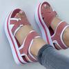 Fashion 2024 Summer New Fashion Comfortable Women's Low Heel Casual Wedge Sandals