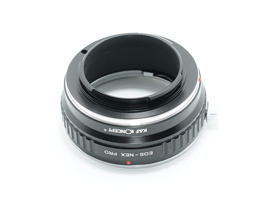 CONCEPT Адаптер Canon EOS EF - NEX PRO с салфеткой для протирки линз K&F (EF-S) E-крепление ef-nex-pro (КФНЕКСПРО)