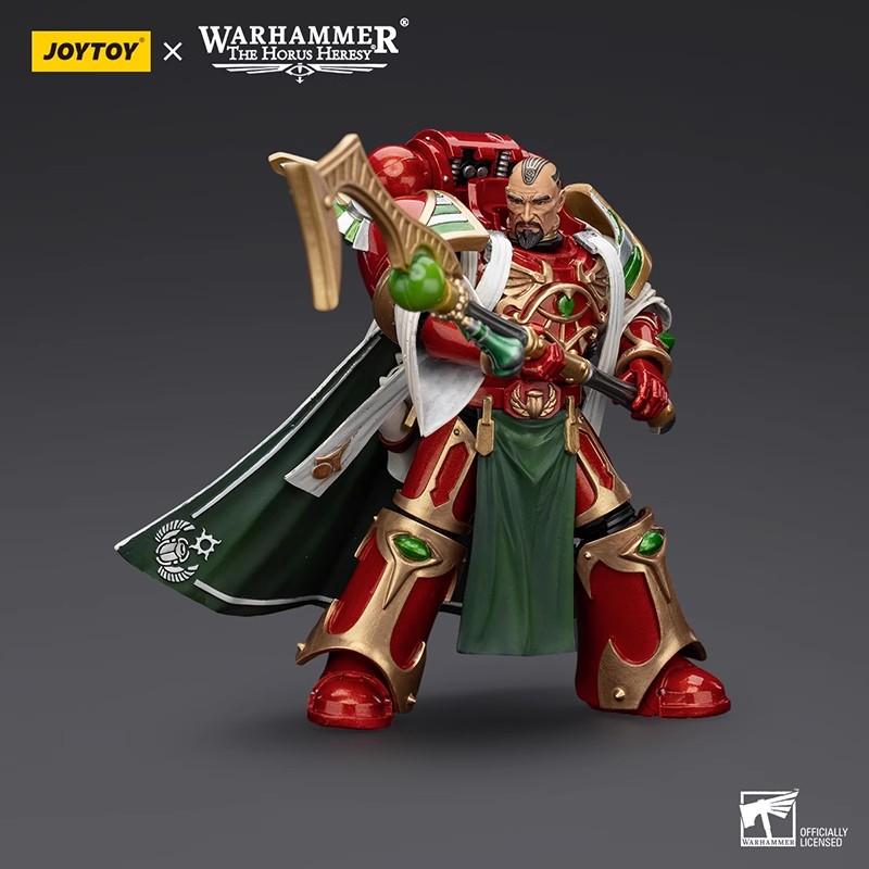 [В наличии]Joytoy Warhammer 40k 1/18 Фигурка Железные Руки Капитан в Терминаторской Броне Коллекция Аниме Модель Игрушка Подарки