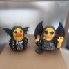 Ozzy Osbourne Back To the Beginning Rubber Duck Statue,Prince of Darkness Duck, Rock Tribute Duck Collectible,Music Jeeps Ducking for Party Decor
