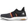 Stella McCartney X UltraBoost 3D Knit Leopard Women Sneakers Black Core-Black Signal-Orange GY4916