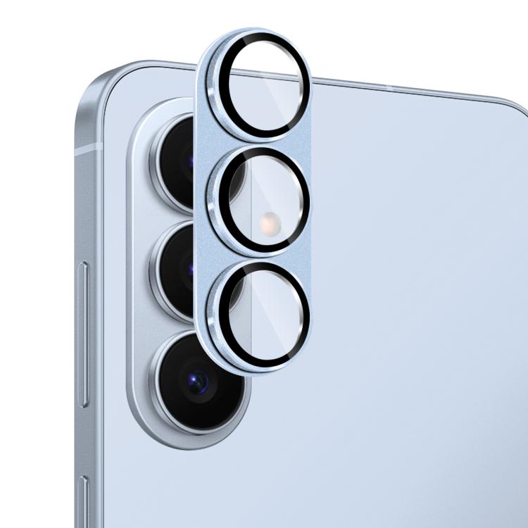 Anti-reflection Aluminium Alloy Camera Lens Tempered Glass Protector For Samsung Galaxy S26 5G, HD Scratch Resistant Lens Film