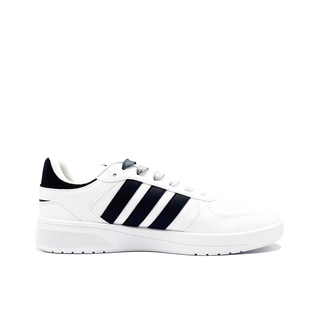 Adidas Neo Courtbeat Palpitations Coverage Abrasion Resistant Low top Skateboard Shoes Unisex Black White ID9658(Team847-)
