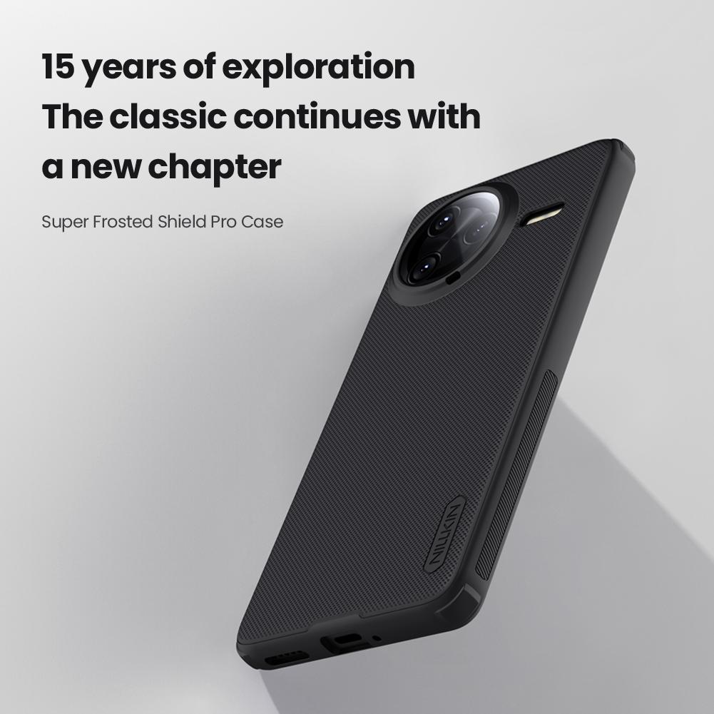 Чехол для Xiaomi Poco F7 Ultra 5G Nillkin Super Frosted Shield Pro Ультратонкий Жесткий Поликарбонатный Чехол Матовый 360° Защита