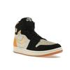 Мужские кроссовки Air Jordan 1 High Zoom Comfort 2 Muslin Vivid Orange Cream Celestial-Gold Black DV1307-100