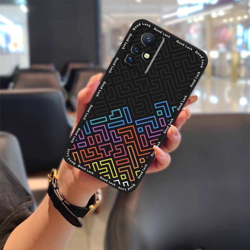 Защитный водонепроницаемый чехол для телефона для infinix Zero X/X Pro/X6811/X6811B противоударная противоударная накладка TPU задняя крышка милый