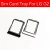 Sim Holder Tray For Card Lg V35 G2 G5 G7 Q6 Q8 K40 K10 X Cam V30 X Power X Screen Sim Micro Reader Card