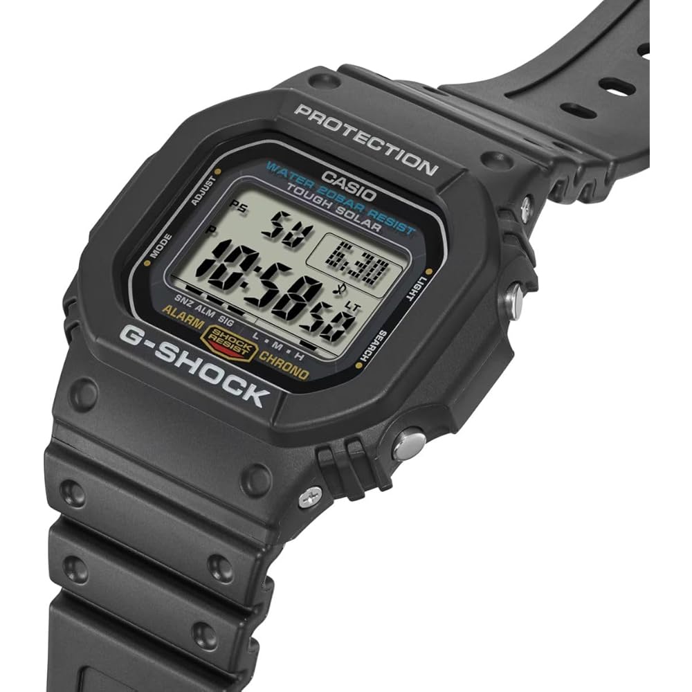 Casio G-Shock Origin Серия 5600 Мировое время Солнечная батарея Мужские часы G-5600UE-1DR