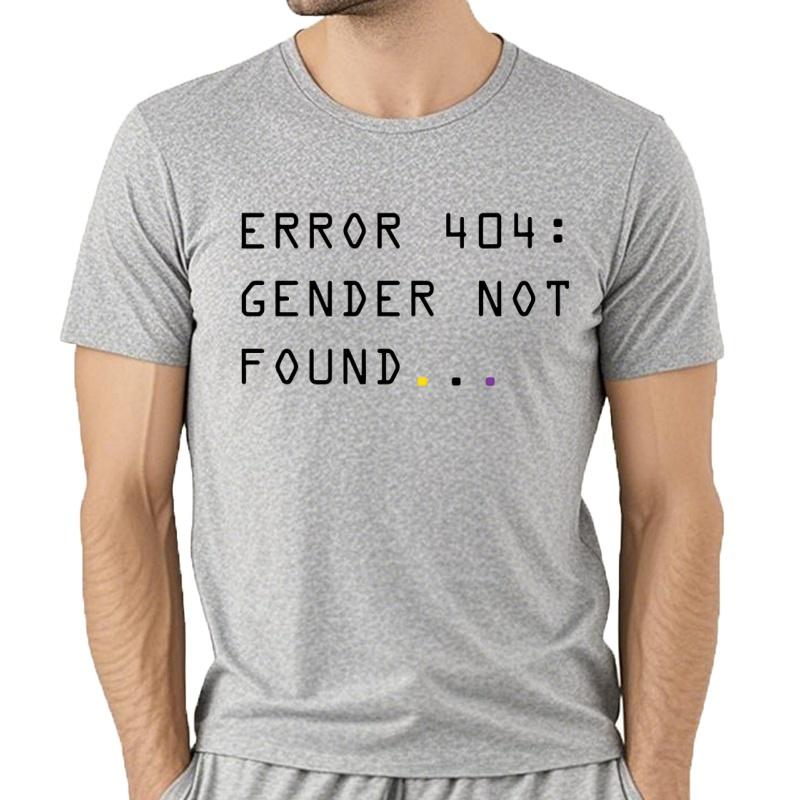 Camisetas Divertidas De Error 404 Para Hombre Y Mujer Camiseta Informal De Moda 100 De AlgodóN No Encontrada No B