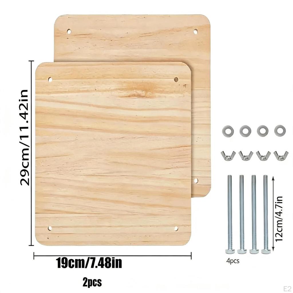 adjustable Wooden Book Press Binding Kits Bookbinding Supplies Paper for Photo Albums