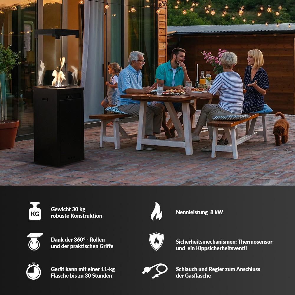 Газовый обогреватель PATIO LIGHT гранито