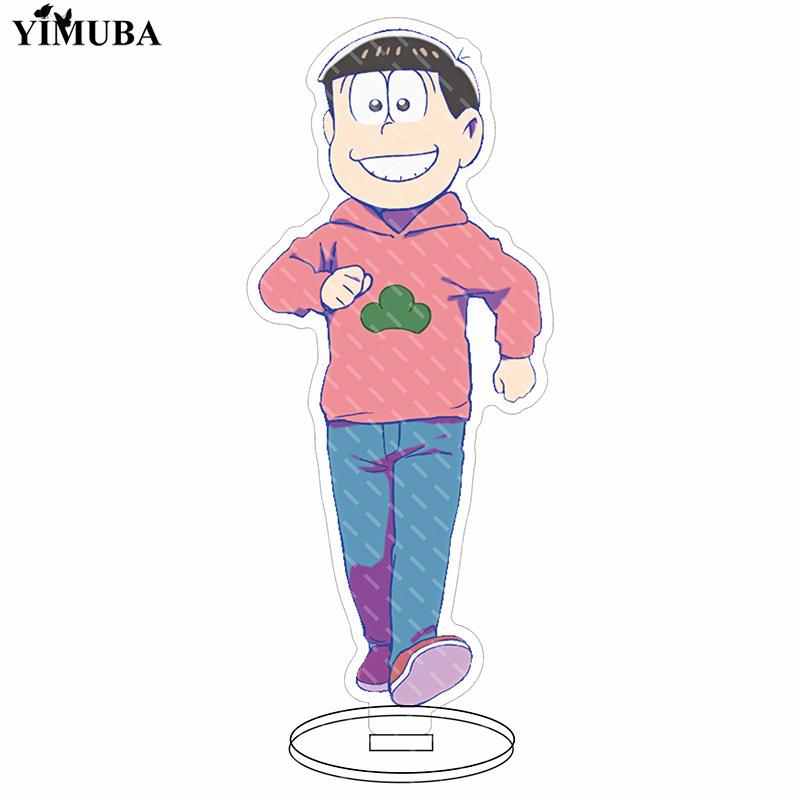 Osomatsu San акриловая подставка Ver модельная пластина Matsuno Karamatsu Choromatsu Ichimatsu 15 см брелок Standee Декор стола