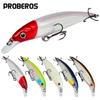 Lure Bait Minnow 9cm 11cm Luminous Bionic Decoy Plastic Hard Bait Fish Bait Long-range Floating Minnow