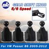 Высококачественный Новый 5/6-ступенчатый Ручной Для VW PASSAT B6 2005-2012 Ручка Переключения Передач Рычаг Переключения Передач Чехол-Пыльник Кожаный Стайлинг Автомобиля