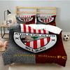 3PCS Football Athletic  Bedding set,Ideal for1pc Duvet Cover And 2pcs Pillowcases Perfect for Christmas gift,Ideal for Bedroom, Dormitory