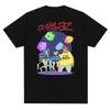 Музыкальная группа Gorillazs Панк-рок Принт Футболка 90-е Повседневная Мода Короткий рукав Футболка Унисекс