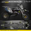 PowerZone Индивидуальные Командные Мотоциклетные Графические Наклейки Для Husqvarna Наклейка 2019 2020 2021 2022 TC FC 20-23 TE FE 125-450CC 58