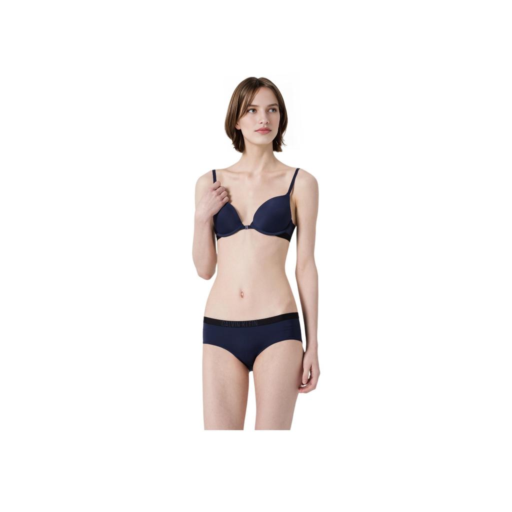 Calvin Klein Storm Gravity Belt Solid Color Cool Comfort Simple Underwear Женское нижнее белье темно-синего цвета QF7793AD-VN7