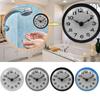 Rotundity Mastering Time Shower Room Waterproof Wall Clock With Suction Cups Clock
