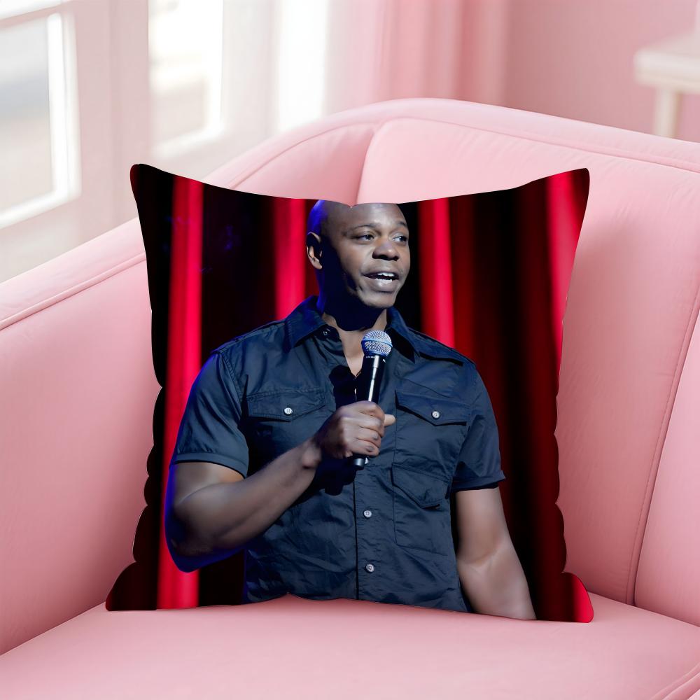 D-Dave Chappelle'S Show Наволочка для подушки Короткий плюш Невидимая молния Комната Диван Наволочка
