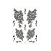 India Mehndi Flower Henna Temporary Tattoo Body Art Sticker  Finger Hand Legs Arm