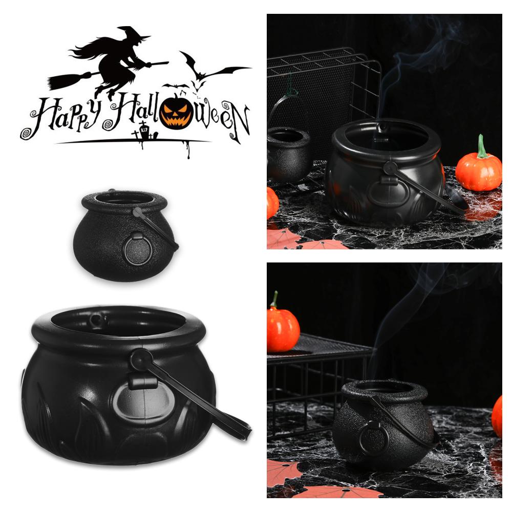 New Hot Halloween Decoration Mist Smoke Fog Party Prop Halloween Cauldron Witch Barrels Skull Jar