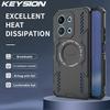 KEYSION Полый корпус с охлаждением для Redmi 15C 171мм 173мм Магнитный охлаждающий ударопрочный задний чехол для телефона для Xiaomi POCO C85