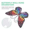 Butterfly Wall Decor Home Butterflies Sculpture Iron Decoration Outdoor Wrought Metal