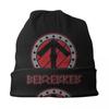 Викинги Berserker Skullies шапки шапки унисекс женские унисекс крутая зимняя теплая вязаная шапка для взрослых шапки с капюшоном